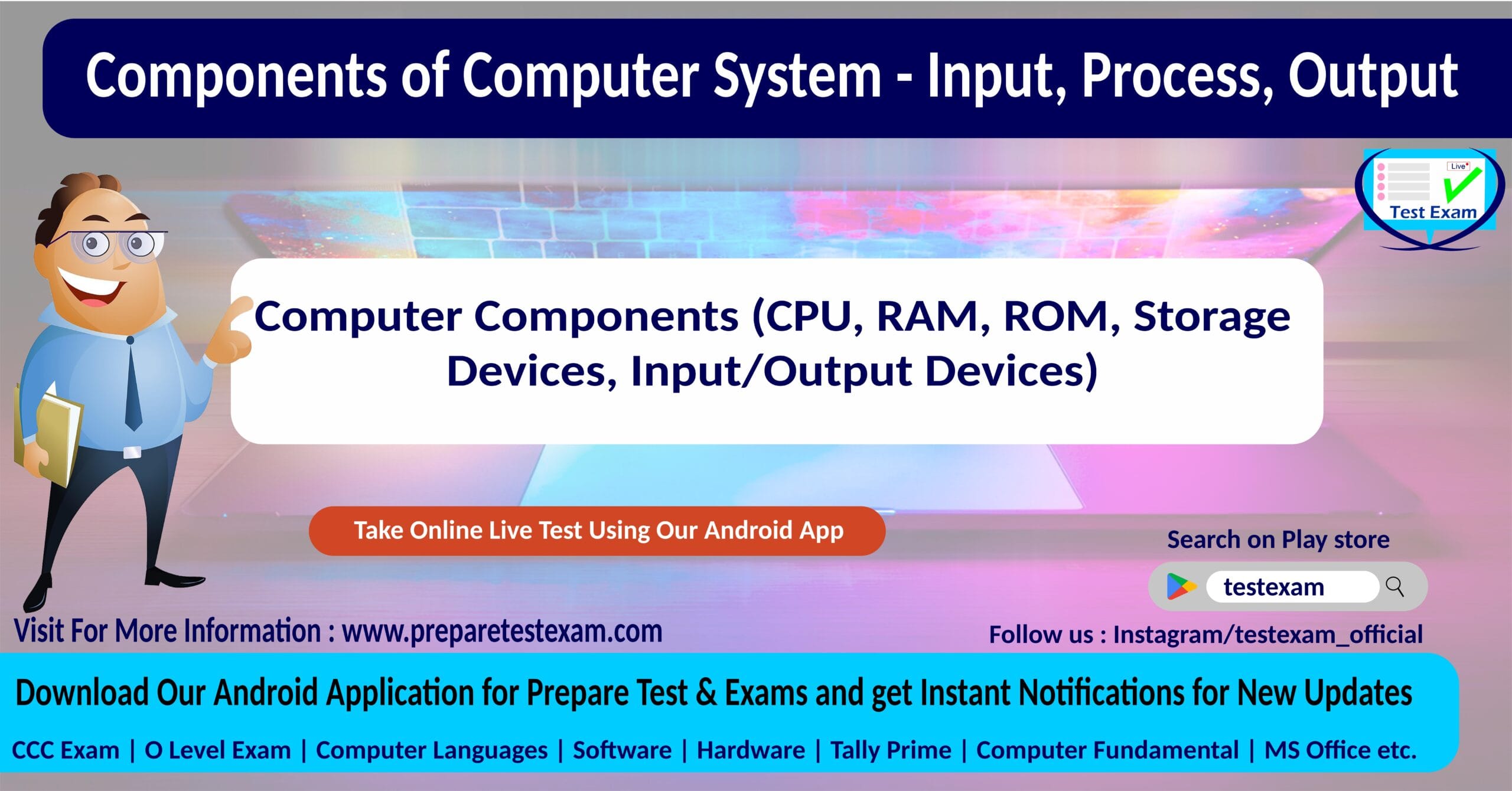 which of the following is not a physical components of computer system
